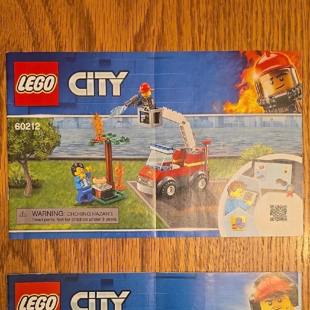 LEGO City Construction and Rescue INSTRUCTION BOOKS Bundle LOT H
